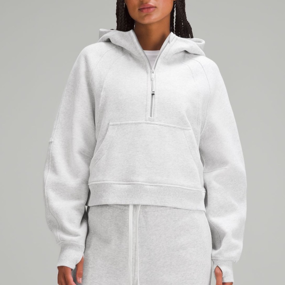 Lulu Lemon Scuba Oversized Half-Zip Hoodie Size M/L